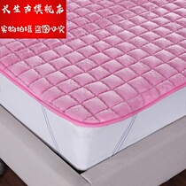 Winter flannel plus velvet coral fleece sheet bed top blanket bed made bed thick non-slip velvet blanket mattress bed blanket