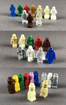 MOC small particles building blocks toy super mini minifigure chess game doll hand-held props holographic image 16478