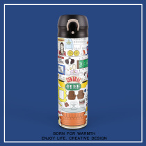 friends friends six people around the same American drama 25th anniversary insulation cup creative water cup students men and women