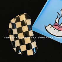 ten thousand paparazzi Shops American Campus Girls Chessboard Hair Clip Hair Accessories Grip