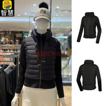 South Korea Munsingwear ten thousand Star Wear 21 Winter Golf Suit Womens Stand Goose Down Warm Coat