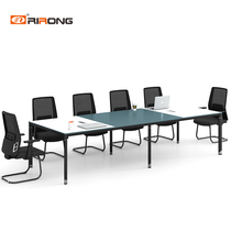 Rirong Office Simple Conference Table Training Long Table Office Furniture Simple Modern Staff Office Splicing Negotiation Table