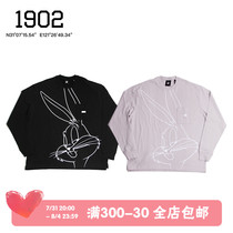 Spot KITH 20SS Looney Tunes Bugs LS Pocket Tee rabbit octave long sleeve T-shirt