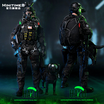 (Pre-sale)Minitimes US Navy Seal Night Jump M013 Military Model 1 6 soldiers men gift