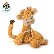  British imported jellycat Merryday giraffe soft childrens plush soothing toy doll