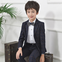 Childrens suit suit boys small suit flower girl dress British piano performance clothes boy baby coat casual