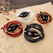 Tea tray drain pipe with absorbent ball Silicone tea set Suction pipe hose Tea ball pipe absorbent pipe Hand pinch large ball