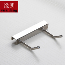 Stainless steel hook Kitchen supplies shelf Kitchen and bathroom rack Multi-function knife rack Microwave oven rack double hook