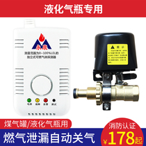 Household gas alarm LPG cylinder alarm manipulator kitchen gas leak alarm fire certification