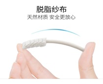 Infant mouth cleaner wash care soft cotton gauze brush head disposable gauze oral cleaning brush 9139