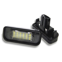 Suitable for Mercedes Licence lamps 18LED Plate lights Benz W220 99-05 (S-class) Plate lights 2