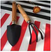 Horticultural iron flower green planting tool Mini three piece gadgets multi-meat planting transplant raking tool
