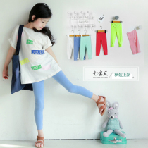 Girls Modal Leggings 2020 Spring and Autumn New Thin Female Baby Slim Trousers Spring Pants