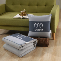 Car cotton pillow quilt dual-purpose new car nap blanket two-in-one car all-season universal use