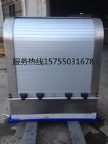 Fire truck curved rail rolling gate for electric vehicle rolling shutter door can be customized electric type