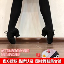  Emperor dance pa Oxford cloth teacher shoes Latin dance shoes mens and womens adult soft-soled square dance sailor dance dance shoes