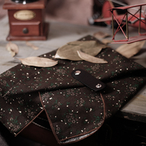 Casual mens scarf tide British vintage suit scarf Shirt neckline towel Spring and autumn business scarf thin