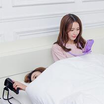 Mobile TV bracket trembles with portable bedroom multifunctional universal live broadcast home table support frame