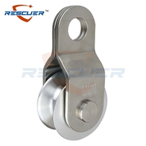 Japan imported PL-75R high-speed rescue pulley stainless steel fire competition training climbing rescue crossing