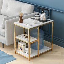 Nordic Living Room Ins Light Lavish Sofa Side Cabinet Marble Net Red Side Several corner A few small tea table live magnetic stove