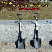 Engineering shovel manganese steel engineering shovel outdoor small Army shovel multi-purpose small flat shovel car shovel fishing shovel shovel shovel