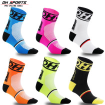  (No 01)DH sports bicycle riding socks Outdoor running sports socks moisture wicking functional socks