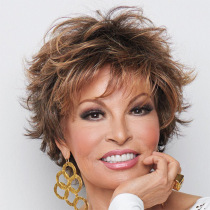 European and American lifelike shag short curly WIG synthe