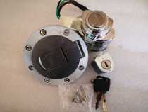 Applicable to the Earth Eagle King lock DD125E-5 150E-2F 250E-9 350E motorcycle new lock set