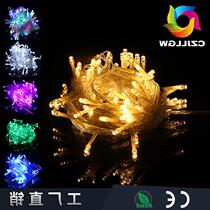 Factory custom led light string outdoor starry lights Christmas lights Wedding string lights Festival lights flashing lights decoration