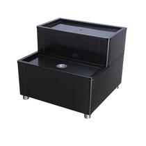 Gzkingd All stainless steel commercial black titanium water boiler water bucket water machine Water heater special base seat frame