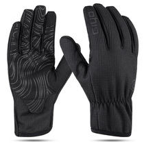 GIYO mountain bike riding gloves touch screen windproof and warm male and female autumn winter electric car outdoor gloves