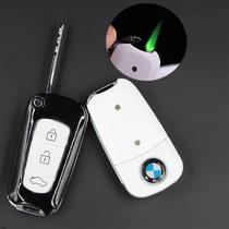Luxury car simulation car key lighter simulation creative personality realistic anti-windmill standard charging artifact charging