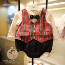 Direct mail ETTOI Korea Pegus childrens clothing 21 Winter Childrens jumpsuit Hayi 727903