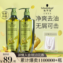 Schwarzkopf Ginger Shampoo Oil Control Fluff Anti-Dandruff Itch Shampoo Soothing Long Lasting Perfume Shampoo Set