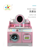 Youlebi Childrens house toy Girl boy simulation wash table dresser Princess set Birthday gift