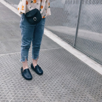 The city of beautiful girls baby slim elastic denim pencil pants 20 spring and summer new girls wear little V