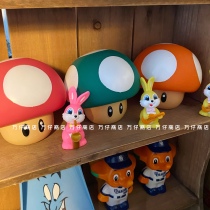 ten thousand Paparazzi Shops Cute Mushrooms Deposit Money Pot Mario Series Swing Pieces Cute Creative Cartoon Savings Pot