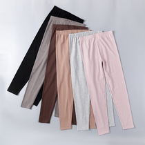 Womens autumn pants wear cotton wool pants students warm and tight single autumn and winter New thread pants leggings