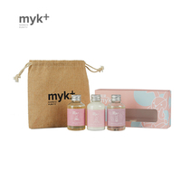 Danish original myk baby gentle wash care travel set skin lotion hand sanitizer shampoo bath