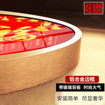 Round Diamond Painting Frame Framed framed with glass backsheet Framed Living-room Custom Cross Embroidered Frame frame Self-loading with frame