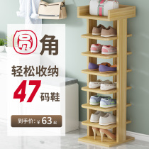 Shoe shelf multi-layer simple doorway home beautiful economical shelf space storage narrow shoe cabinet
