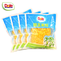 Dole Dongbei Sweet Corn kernels 350g*4 bags of vacuum-packed meal replacement large bags of ready-to-eat corn kernels