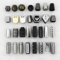 Metal button bell down jacket drawstring fixed rope buckle tightening rope buckle wear rope buckle anti-slip buckle coat cap rope tail buckle