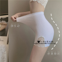 Japan anti-walking light breathable ice silk thin style underpants female summer girl white JK Pants Lace lace shorts