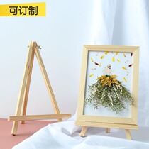 A5 Embossed three-dimensional DIY photo frame stickers Floral art class activities Handmade material package dried flowers Eternal flower mix