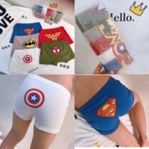 Boys' underwear cotton boxer shorts children baby shorts hero series 5-pack boys' boxer briefs