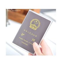 2019 New PVC passport cover transparent certificate cover cover protection cover waterproof and anti-fouling