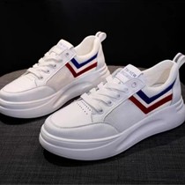 New air breathable mesh shoes high and low feet long short leg size code single increased stealth complement high correction womens shoes customization