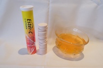 Orange soda flavor small drink Norwegian vc effervescent tablets collagen good partner