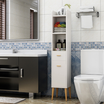 Bathroom toilet storage storage storage side cabinet Toilet narrow cabinet Toilet corner cabinet Crevice cabinet Side cabinet customization